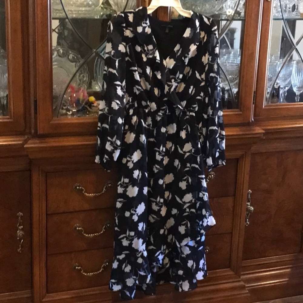 Ladies Dress, Poly, M Petite